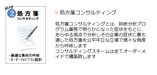 処方箋コンサルティング